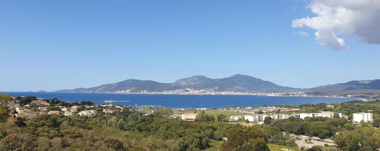 Studio Vue Mer A Porticcio Piscine Et Parking المظهر الخارجي الصورة